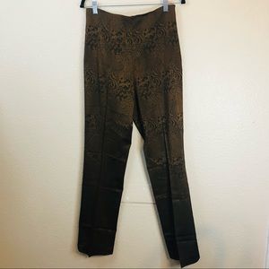 Alberto makali animal pattern brown pants